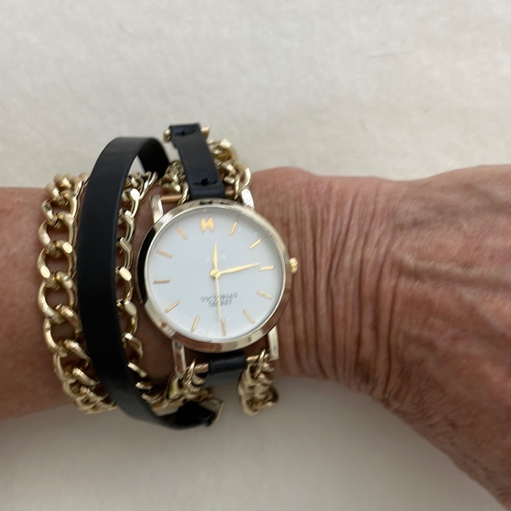Victoria’s Secret Watch, wrap around wrist band